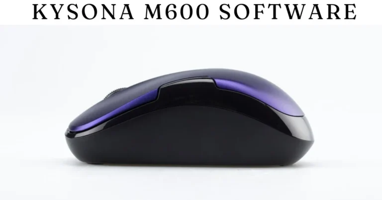 kysona m600 software