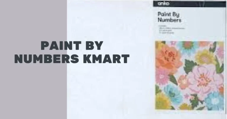 paint by numbers kmart