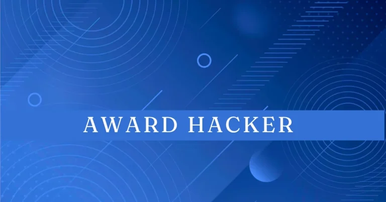 award hacker